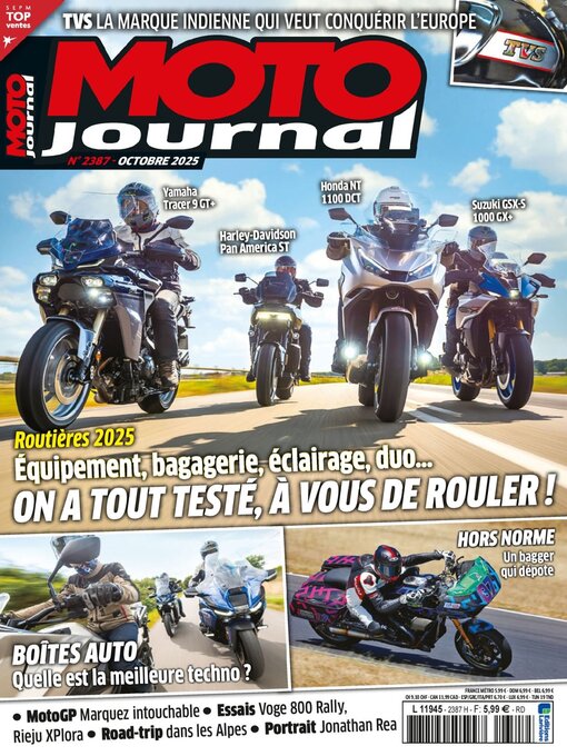 Title details for Moto Journal by Editions Lariviere SAS - Available